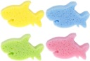 ГУБКА ДЛЯ МЫСЛА ДЛЯ ДЕТЕЙ SHARK COLOR MIX - 1 ШТ.