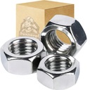 ГАЙКА ШЕСТИГРАННАЯ M6 DIN934 КЛАСС 6 ОЦИНКОВАННАЯ 1 КГ