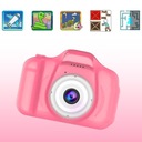 DIGITÁLNY FOTOAPARÁT PRE DETI DETSKÝ FOTOGRAF RUŽOVÝ + DARČEK +KARTA 4GB Hĺbka produktu 4.8 cm