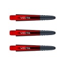 Winmau Vecta Short Red Shafts