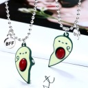 Кулон дружбы с авокадо для пар BFF FRIENDS