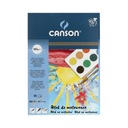 Blok na maľovanie pastelkami s farbami A4/12 Značka Canson