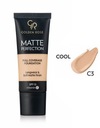 GOLDEN ROSE MAKE-UP NA TVÁR MATTE PERFECTION C3