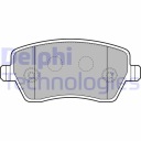 DELPHI LP1865 KLOCEK ГАЛЬМІВНИЙ KPL.  (15932841237) фото min 9