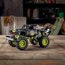 LEGO TECHNIC Monster Jam Grave Digger 42118 Materiał plastik