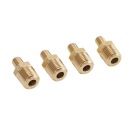 СТАНДАРТ ЛАТУННІ КЛАПАНИ БАКУ 4PCS 1/4IN NPT ГВИНТ MESKI 200PSI Z ZASLEPKAMI  (18401669807) фото min 8