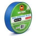 Синяя малярная лента 30 мм /50 м MR.TAPE UV PAPER MASKING TAPE 30