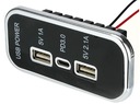 2 РАЗЪЕМА USB/USB TYPE-C, ДВОЙНОЕ ЗАРЯДНОЕ УСТРОЙСТВО 12–24 В ДЛЯ ЛОДКИ/ЯХТЫ