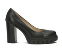 Женская кожаная обувь на высоком каблуке FILIPPO 6096 Туфли без шнуровки Черный 38