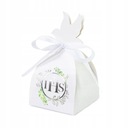 Подарочная коробка конфет для гостей IHS Communion Eucalypt, серебро, 6 шт.