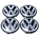 4X VW TAPACUBOS DISCOS 65MM KAPSEL VOLKSWAGEN 4 PIEZAS 