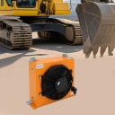 CHLODZENIE SILNIKA, РАДИАТОР МАСЛА CHLODZONA ПО ВОЗДУХУ 100L, 12V 120W  фото 16