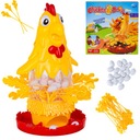 Семейная аркадная игра для детей BICKS Pluck куриные перья яйца