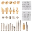 НАБОР НАСАДОК ДЛЯ ГОРЕЛКИ «ПИРОГРАФ 28 В 1»