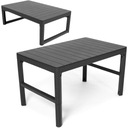 САДОВЫЙ СТОЛИК РЕГУЛИРУЕМЫЙ СТОЛ KETER 2в1 ГРАФИТ