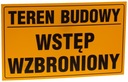ДОСКА ИНФОРМАЦИИ СТРОИТЕЛЬНАЯ ЗОНА ПВХ