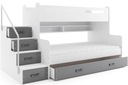 Кровать MAX 3-ярусная 200х120 детская
