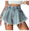 Women Denim Shorts Jeans Summer Beach Clothing Fem Cechy dodatkowe brak