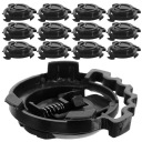 20 SZT. BOLTS DO ROOF HELMET PLASTIC FASTENERS DO MOTORCYCLE  photo 6