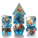 КУБИКИ ДРАКОНА НАБОР ИЗ 7 ЭПОКСИДНЫХ КУБИКОВ РПГ