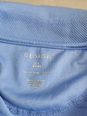 GEORGE Štýlové športové tričko Polo Modrá L Odtieň svetlo modrý