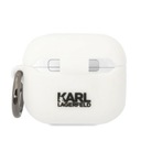 Etui z klapką Karl Lagerfeld do Apple Airpods 3 Choupette Head 3D biały Marka Karl Lagerfeld