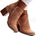 ЭЛЕГАНТНЫЕ ЖЕНСКИЕ БОТИЛЬОНЫ С ЦВЕТНЫМ КРАСКОМ