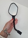 KIT MIROIRS MOTOCYCLISTES EVERMOTOR E4 80 X 145 MM NOIR 360° 2 PIÈCESphoto 9