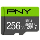 Карта памяти PNY MicroSDXC Elite 256 ГБ P