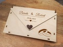 Конверт-коробка для денег, свадебный подарок, сувенир