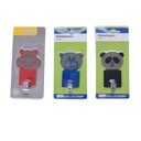 САМОКЛЕЯЩАЯСЯ ВЕШАЛКА МЕТАЛЛИЧЕСКИЙ КРЮЧОК ЖИВОТНЫЕ