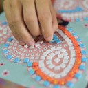 Umelecká sada Djeco mozaika - Motýle Materiál papier plast