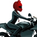 CAP NA HELMET CAT RIDER RED  photo 13
