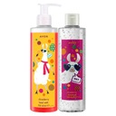 НАБОР AVON FUNNY LAMA ИЗ 2 КОСМЕТИЧЕСКИХ ГЕЛЕЙ «КЛУБНИКА» + МЫЛО