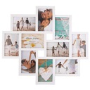 НАБОР МУЛЬТИРАМА ИЗ 10 ФОТОРАМОК БЕЛАЯ РАМКА МУЛЬТИ ФОТОГАЛЕРЕЯ КОЛЛАЖ