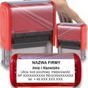 TRODAT STAMP 8912 НА 6 СТРОК ДИЗАЙН КОРПОРАТИВНОГО ЛИЧНОГО ОФИСА + ЛАСТИК