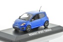 1:43 Twingo diecast model #1, This is a macro picture of a …