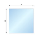 ОСНОВАНИЕ КАМИНА ИЗ ЗАКАЛЕННОГО СТЕКЛА 100х80см