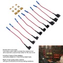 12V BYPASS BYPASS MINI ADDITIONAL FUSE ADAPTER CAR  photo 15