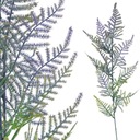 SZTUCZNA GAŁĄZKA PAPROĆ DO STROIKÓW PIK 59cm GRÓB SZTUCZNE LIŚCIE ZIELONA