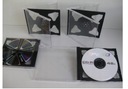 Pudełka na płyty CD x 2 STANDARD CZARNE 10 szt Pojemność pudełka (liczba płyt) 2