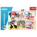 Puzzle Roztomilá Minnie 60 dielikov. Značka Trefl