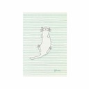 МАЛЕНЬКИЙ БЛОКНОТ FELINE FINE (ЗЕЛЕНЫЙ), САНТОРО