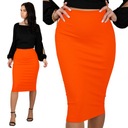 Юбка миди XL ORANGE TUBE PENCIL 42