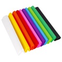 Цветная папиросная бумага, школьный набор, 10 цветов, 25 х 200 см ASTRA