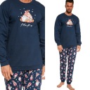 Мужская пижама CORNETTE 115 a time for us XXL / 52 темно-синий