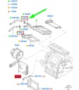 FORD FOCUS MK2 НАГРІВАЧ КОНДИЦІОНУВАННЯ ВНУТРІШНЯ СУПОРТ 3M5H-18572-AB  (18294861668) фото min 9