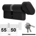 ВСТАВКА ЧЕРНАЯ РУЧКА 50/55 ALUBRASS