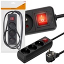 УДЛИНИТЕЛЬ ПИТАНИЯ С ВЫКЛЮЧАТЕЛЕМ 2М