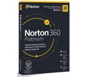 Nortonlifelock Oprogramowanie Norton 360 Platinum Nazwa Norton 360 Platinum BOX PL 20 - device -
